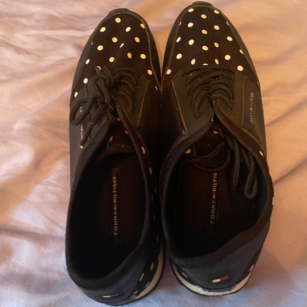 Tommy Hilfiger, polka dot, sneaker style shoes